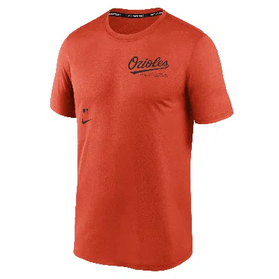 Nike Baltimore Orioles Authentic Collection Early Work Menâs  Men's Dri-fit Mlb T-shirt In Orange