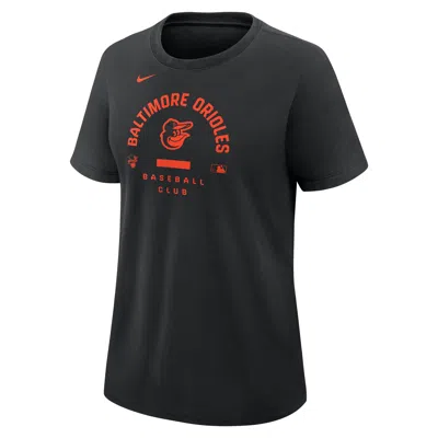 Nike Baltimore Orioles Authentic Collection Early Work  Women's Dri-fit Mlb T-shirt In Multi