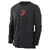 Nike Baltimore Orioles Authentic Collection Player  Men's Dri-fit Mlb Pullover Jacket In Black