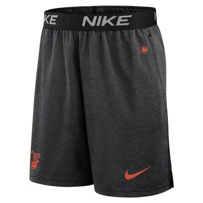 Nike Baltimore Orioles Authentic Collection Practice  Men's Dri-fit Mlb Shorts In Black
