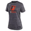Nike Baltimore Orioles Authentic Collection Velocity  Women's Dri-fit Mlb T-shirt In Black