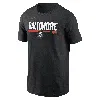 Nike Baltimore Orioles City Connect Speed  Men's Mlb T-shirt In Black