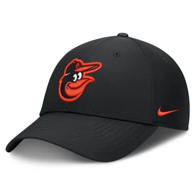 Nike Baltimore Orioles Club  Men's Dri-fit Mlb Adjustable Hat In Black