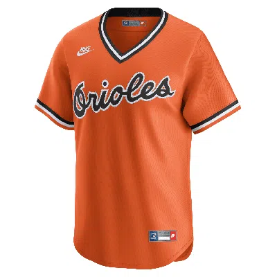 Nike Baltimore Orioles Cooperstown  Men's Dri-fit Adv Mlb Limited Jersey In Orange