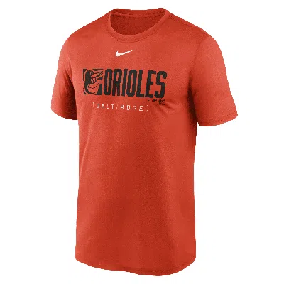 Nike Baltimore Orioles Knockout Legend  Men's Dri-fit Mlb T-shirt In Orange