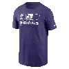 Nike Men's Purple Baltimore Ravens Air Essential T-shirt In Purple