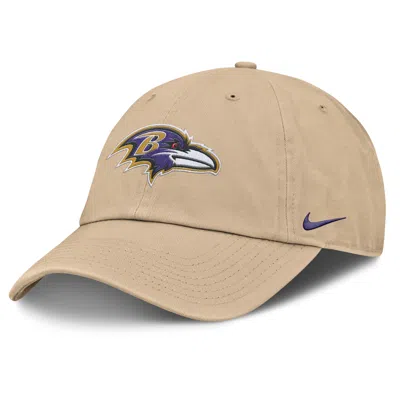 Nike Baltimore Ravens Club  Men's Nfl Adjustable Hat In Brown