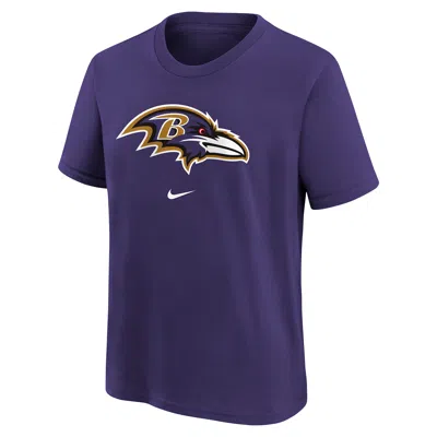Nike Baltimore Ravens Primary Logo Legend Big Kidsâ  Dri-fit Nfl T-shirt In Purple