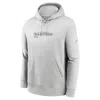 Nike Baltimore Ravens Slot Receiver Club  Men's Nfl Pullover Hoodie In Gray