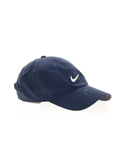 Pre-owned Nike Baseball Cap In Blue