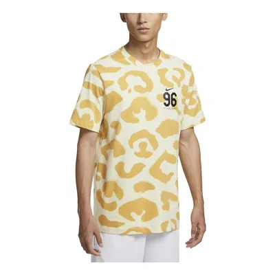 Nike Basketball Circa 2 T-shirt 'yellow'