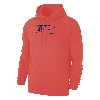 Nike Bay Fc Club  Men's Nwsl Fleece Pullover Hoodie In Orange