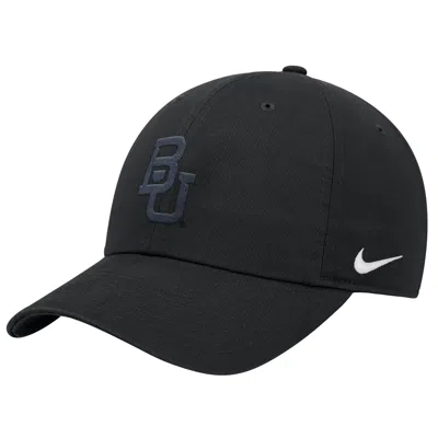 Nike Baylor Bears  Men's Ncaa Adjustable Cap In Black