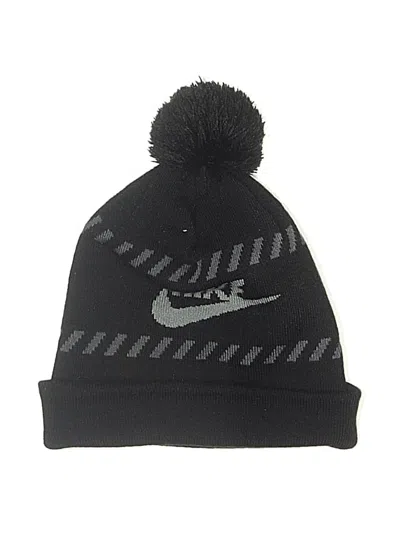 Pre-owned Nike Beanie Hat In Black