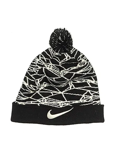 Pre-owned Nike Beanie Hat In Black
