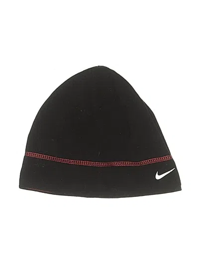Pre-owned Nike Kids' Beanie Hat In Black