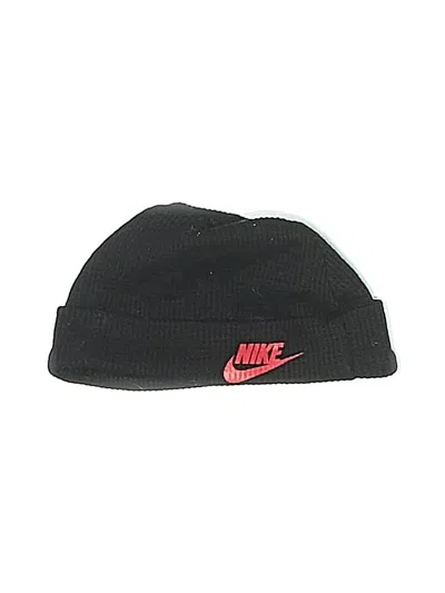 Pre-owned Nike Babies' Beanie Hat In Black