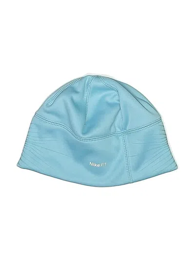 Pre-owned Nike Beanie Hat In Blue