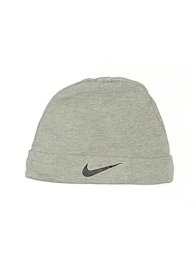 Pre-owned Nike Babies' Beanie Hat In Gray