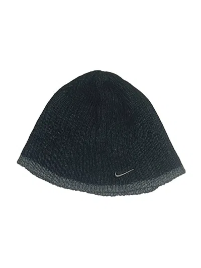 Pre-owned Nike Kids' Beanie Hat In Gray