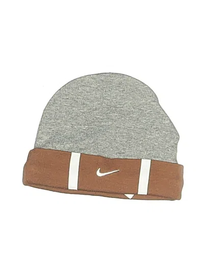 Pre-owned Nike Babies' Beanie Hat In Gray