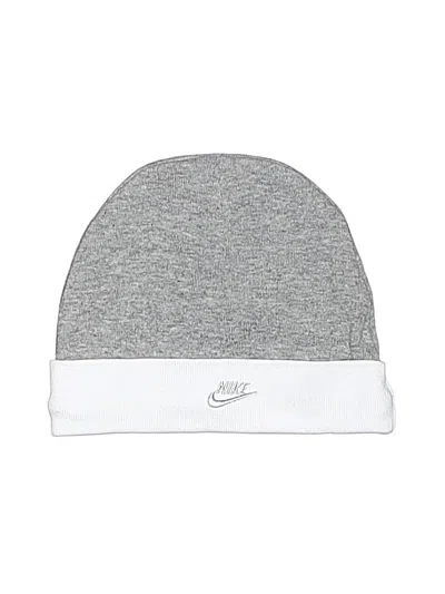 Pre-owned Nike Babies' Beanie Hat In Gray