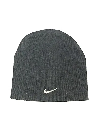 Pre-owned Nike Beanie Hat In Green