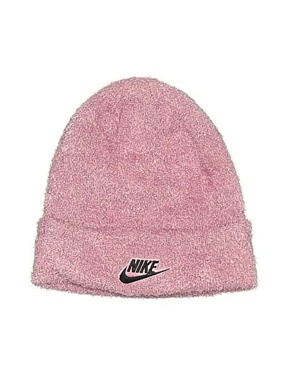 Pre-owned Nike Kids' Beanie Hat In Pink