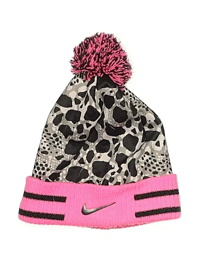 Pre-owned Nike Kids' Beanie Hat In Pink