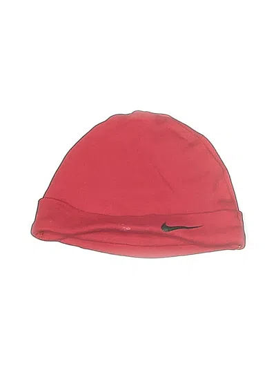 Pre-owned Nike Kids' Beanie Hat In Red
