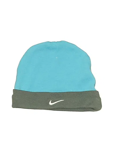 Pre-owned Nike Babies' Beanie Hat In Teal
