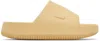 Nike Calm "sesame" Slides In Sesame/sesame