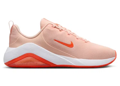 Pre-owned Nike Bella 7 (women's) Sneakers In Washed Coral/white/turf Orange