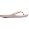 Nike Bella Kai Thong Sandal In Rose/grey/rose