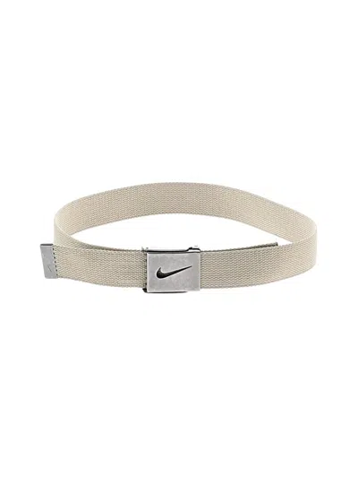 Pre-owned Nike Belt In Ivory