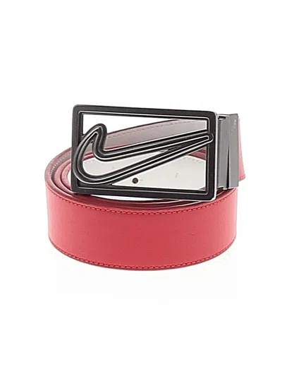 Pre-owned Nike Belt In Red