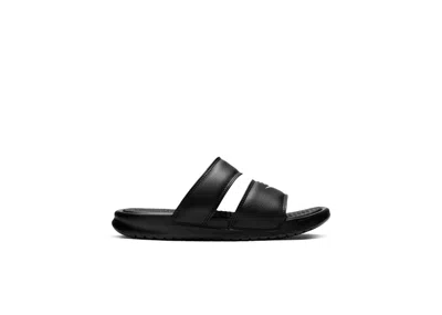 Pre-owned Nike Benassi Duo Ultra (women's) Sneakers In Black/white In Multi