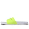 Nike Benassi Jdi Print Fluorescence Yellow Slippers Volt-white