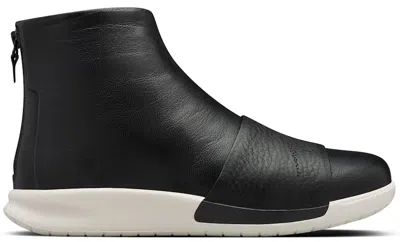 Pre-owned Nike Benassi Lux Boot (women's) Sneakers In Black/ivory