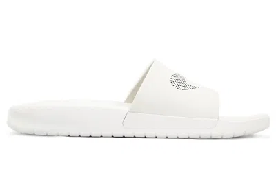 Pre-owned Nike Benassi Lux Slide (women's) Sneakers In White