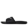 Nike Benassi Swoosh Slide 'black White'