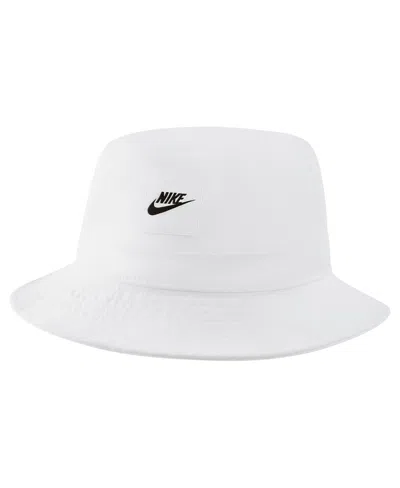 Nike Kids' Big Boy's And Girl's White Apex Futura Bucket Hat