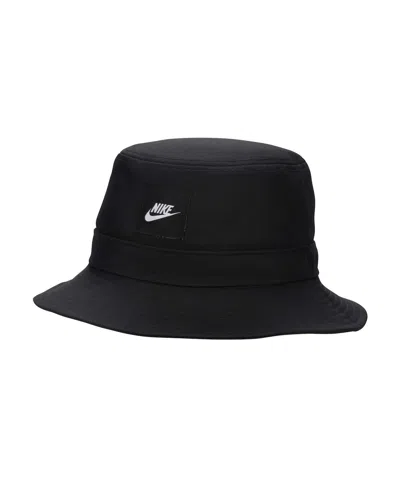 Nike Kids'  Apex Futura Washed Bucket Hat In Black