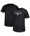 Nike Big Boys And Girls Black Arkansas Razorbacks Legend Performance T-shirt In Black