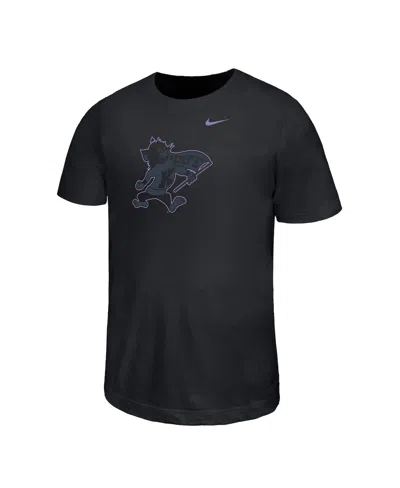 Nike Kids' Youth  Black Kansas State Wildcats Legend Color Pop Performance T-shirt