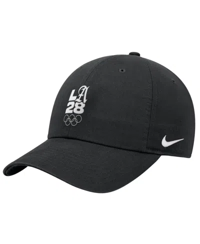 Nike Kids' Big Boys And Girls Black La28 Summer Olympics Club Adjustable Hat