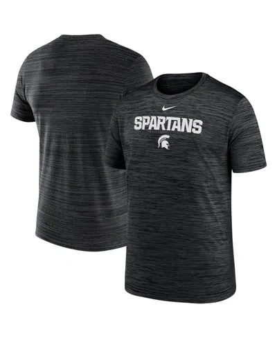 Nike Kids' Youth  Black Michigan State Spartans Velocity Performance T-shirt