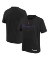 Nike Big Boys And Girls Black Phoenix Mercury Legend Practice Performance T-shirt In Black