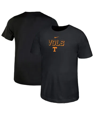 Nike Kids' Big Boys And Girls Black Tennessee Volunteers Legend Performance T-shirt