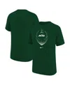 Nike Big Boys And Girls Green New York Jets Legend Icon T-shirt In Green